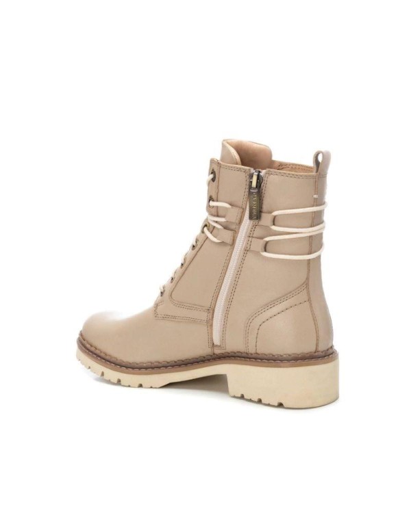 CARMELA Botines Militares Mujer Beige 161028