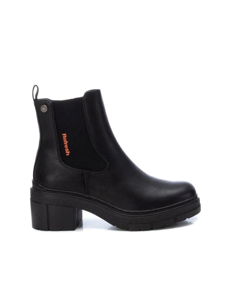 REFRESH Botines Mujer Negro 170997