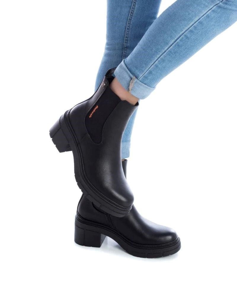 REFRESH Botines Mujer Negro 170997