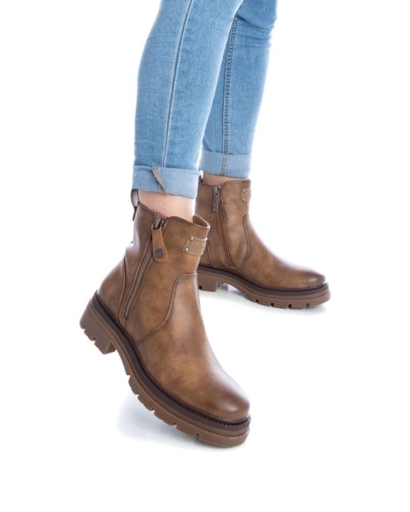 REFRESH Botines Mujer Taupe 171002