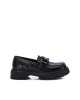REFRESH Zapatos Mocasines Mujer Negro 171064