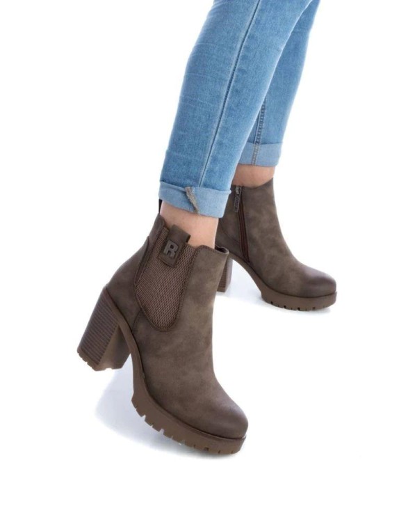 REFRESH Botines Mujer Taupe 171264
