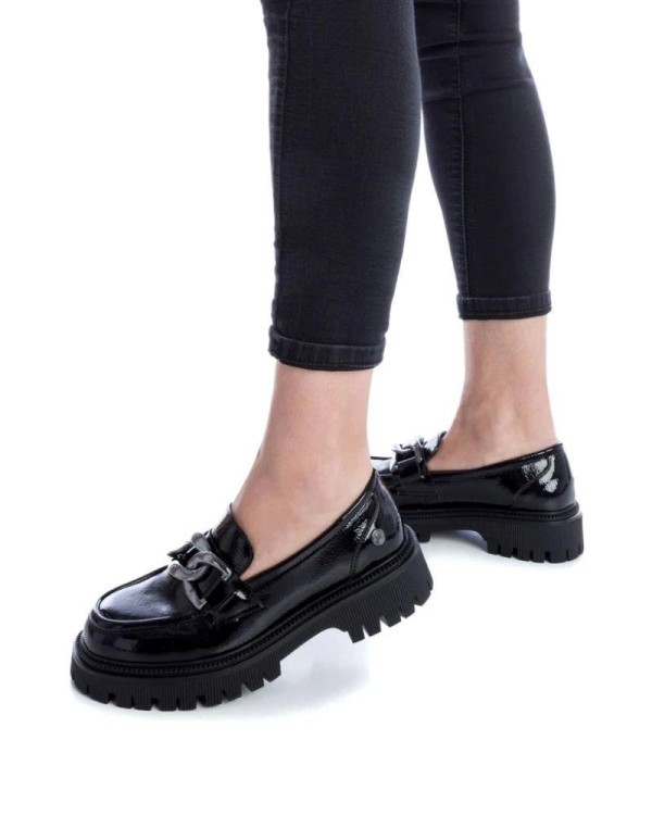 REFRESH Zapatos Mocasines Mujer Negro 171396
