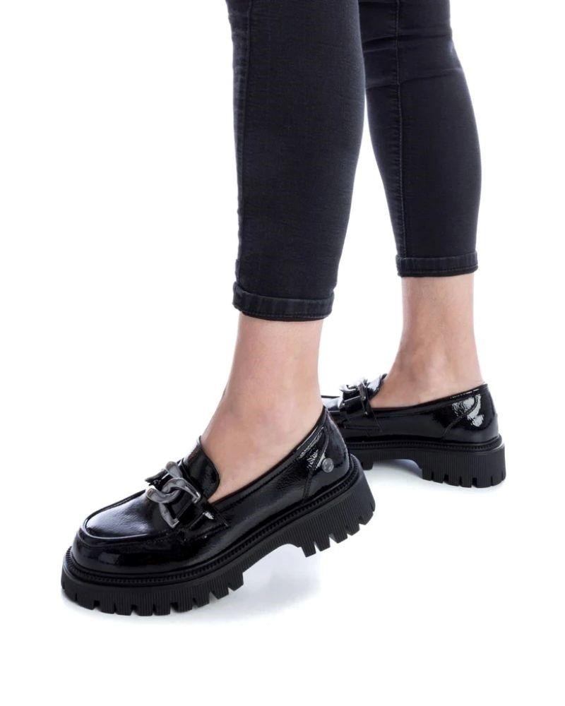 REFRESH Zapatos Mocasines Mujer Negro 171396