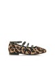 MUSTANG Zapatos Bailarinas Mujer Animal Print 59777 CAMILLE MARY JANE