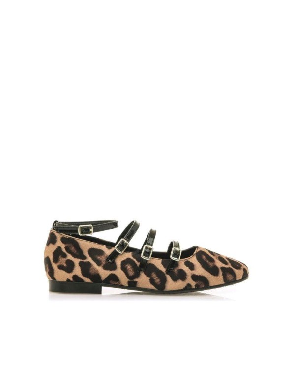 MUSTANG Sapatos Bailarinas Mulher Estampa Animal 59777 CAMILLE MARY JANE