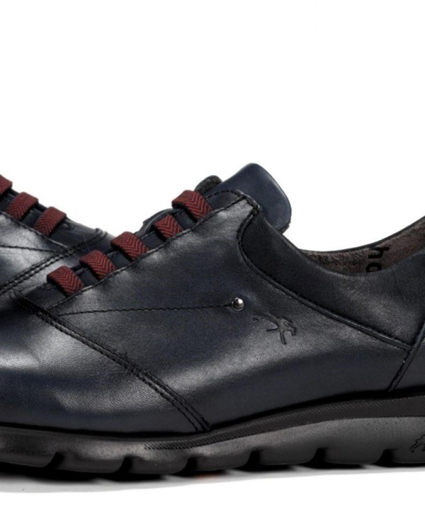 FLUCHOS Zapatos Mujer Azul F0354 Made In Spain.