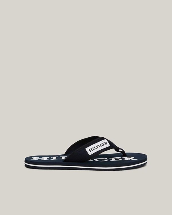 Sandalas de Dedo Chinelos Homem TOMMY HILFIGER Azul FM0FM05024