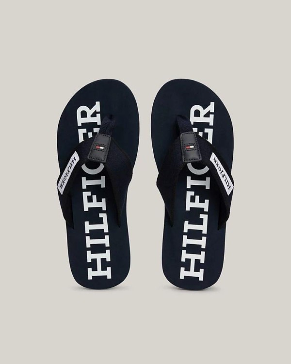 Sandalas de Dedo Chinelos Homem TOMMY HILFIGER Azul FM0FM05024