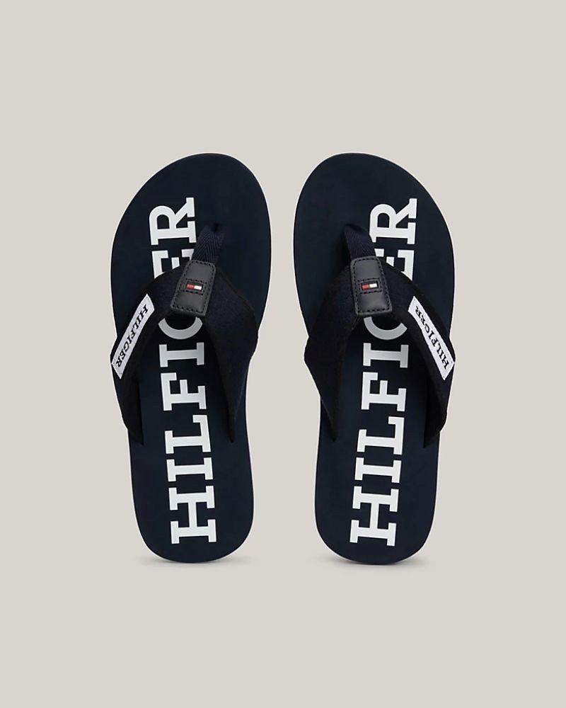 Sandalas de Dedo Chinelos Homem TOMMY HILFIGER Azul FM0FM05024