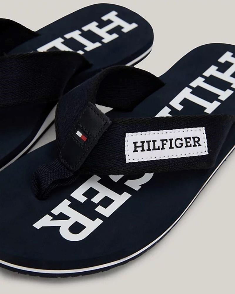 Sandalas de Dedo Chinelos Homem TOMMY HILFIGER Azul FM0FM05024