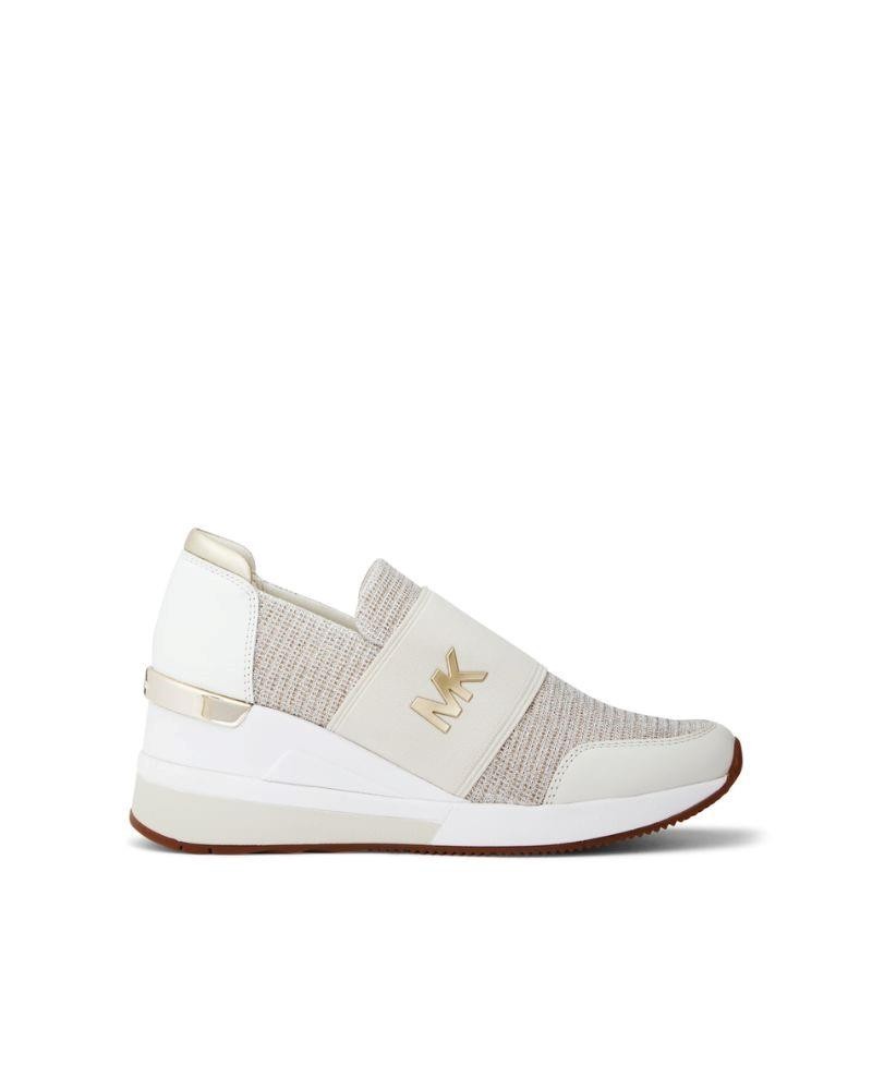 MICHAEL KORS Zapatillas Bajas Mujer Beige 43S2FXFS2D FELIX TRAINER