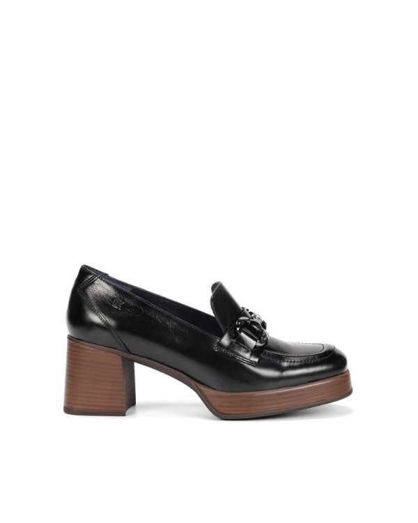 DORKING Zapatos Mocasines Mujer Negro CRISTEL D9155
