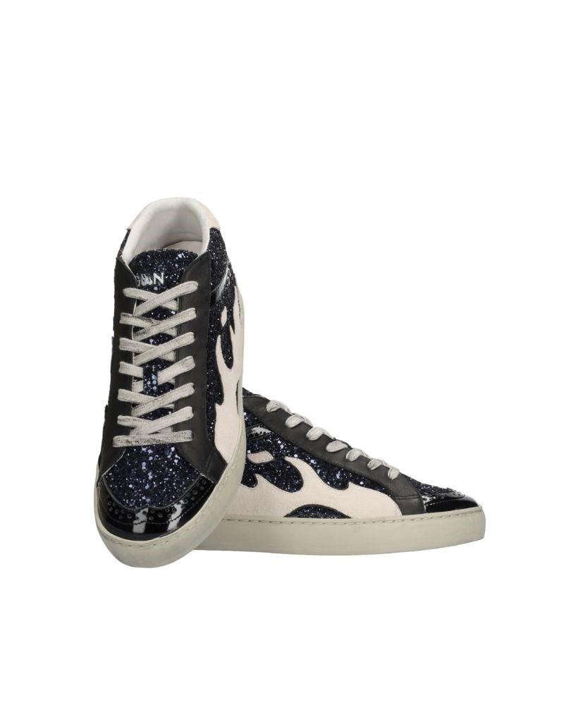 Zapatillas altas mujer negro Gamin Euphoric