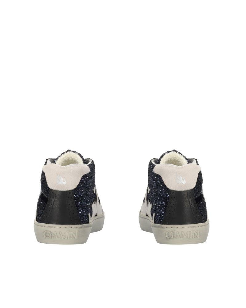 Zapatillas altas mujer negro Gamin Euphoric