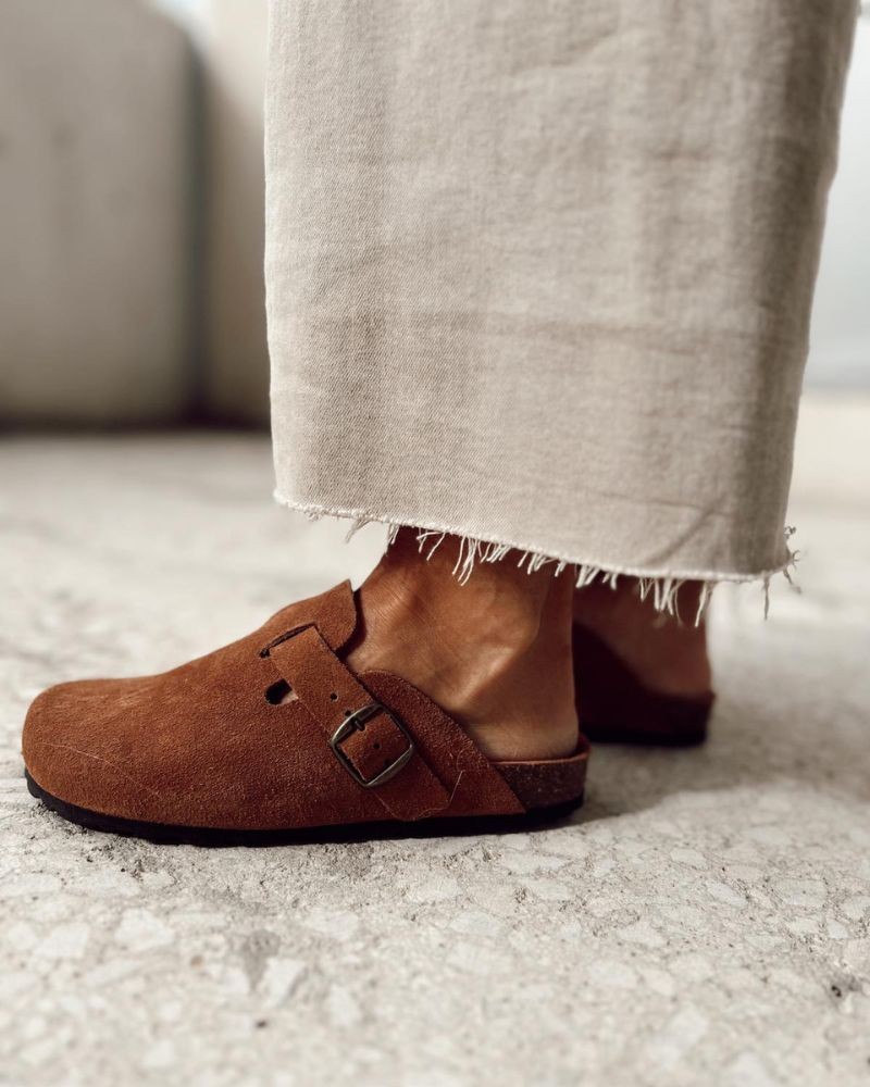 RKS Sandalias Mujer Marrón 0355