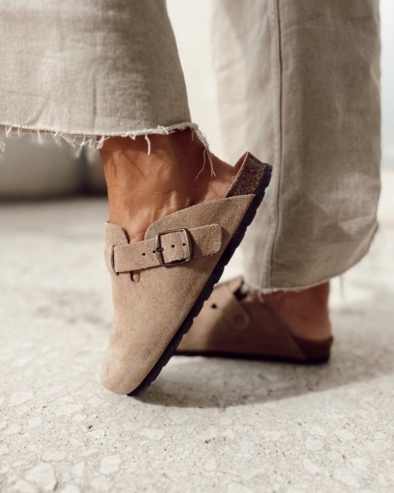Sandalias Mulher RKS Taupe 0355