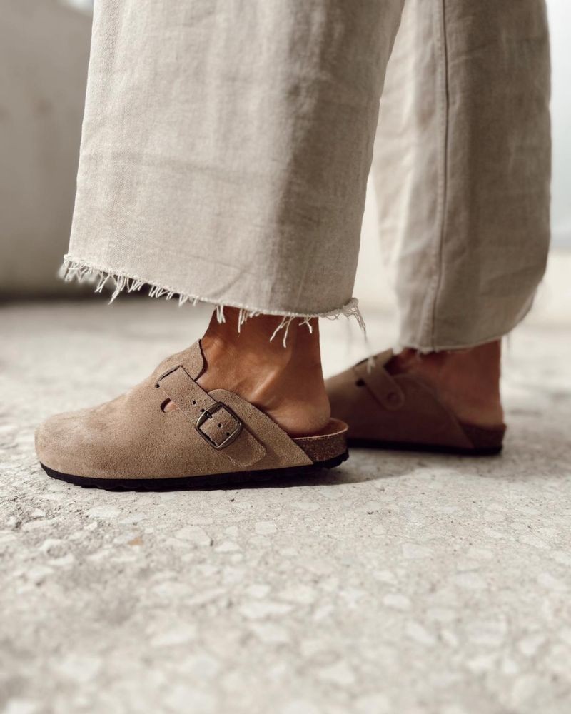 Sandalias Mulher RKS Taupe 0355