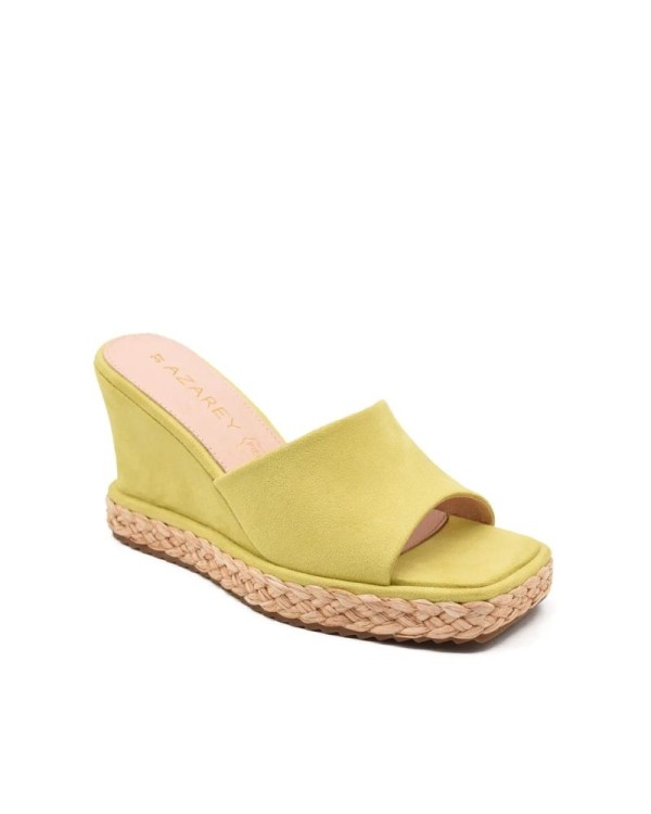 Sandalias Fiesta Mulher Azarey Verde 494H215