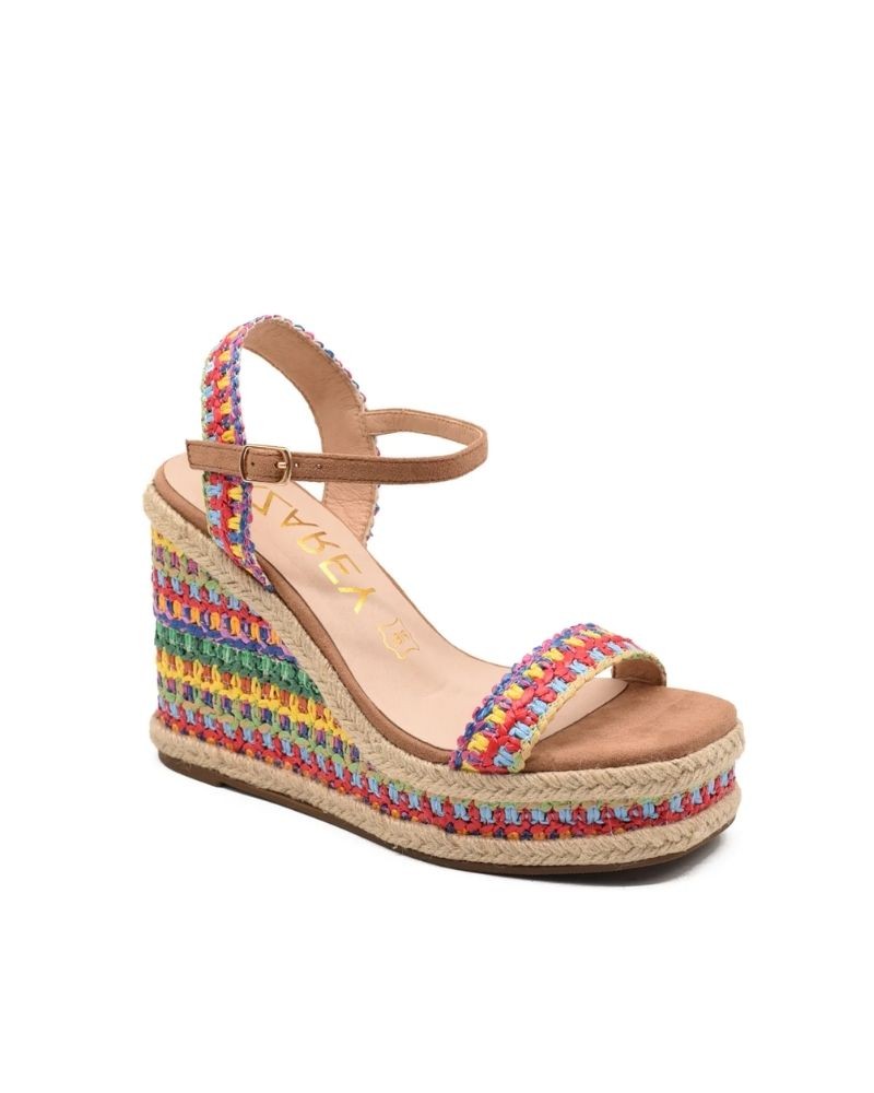  Sandalias Fiesta Mujer Azarey Multicolor 572H272