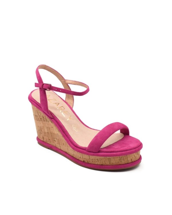 Sandálias Abertas Mulher Azarey Roxo 572H216