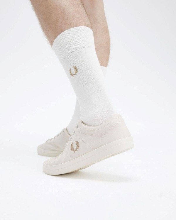 FRED PERRY Zapatillas Bajas Hombre Beige B7304