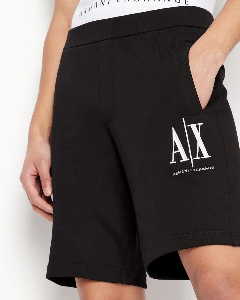 ARMANI EXCHANGE Pantalones Bermudas Hombre Negro 8NZSPA ZJ1ZZ
