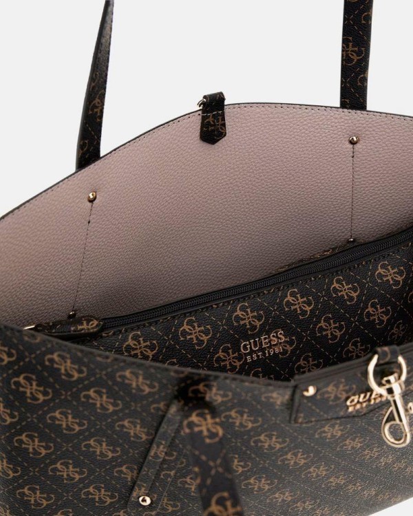 GUESS Bolsos Shopper Mujer Marrón HWESG8 39023 ECO BRENTON