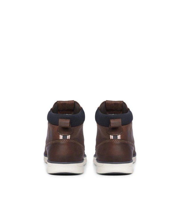 JACK AND JONES Ténis Alto Homem Castanho 12159513 TUBAR