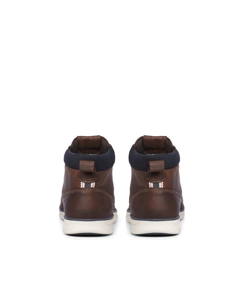 JACK AND JONES Ténis Alto Homem Castanho 12159513 TUBAR