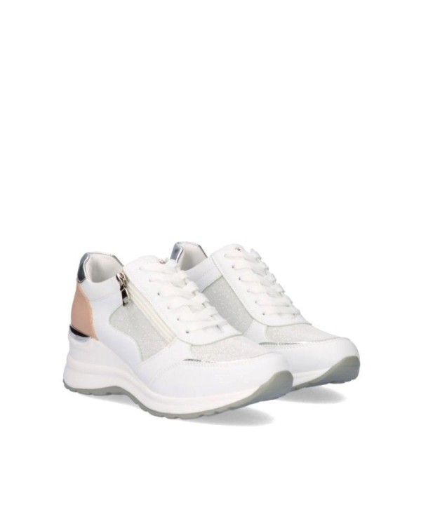 Zapatillas blancas mujer Exe modernas