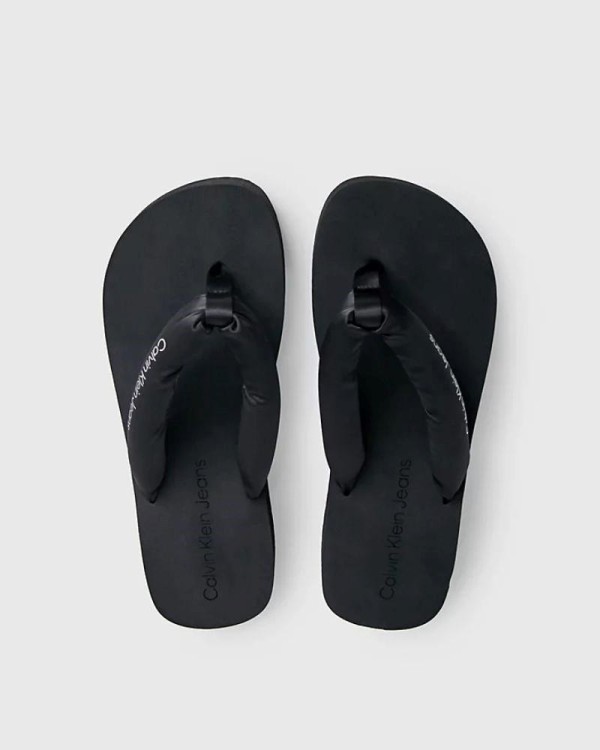 Sandálias Chinelos Mulher CALVIN KLEIN Preto YW0YW01400