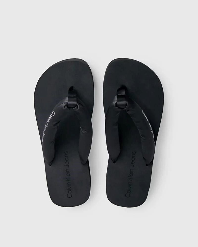  Sandalias Chancletas Mujer CALVIN KLEIN Negro YW0YW01400