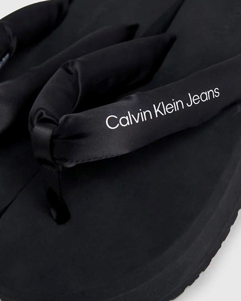 Sandálias Chinelos Mulher CALVIN KLEIN Preto YW0YW01400
