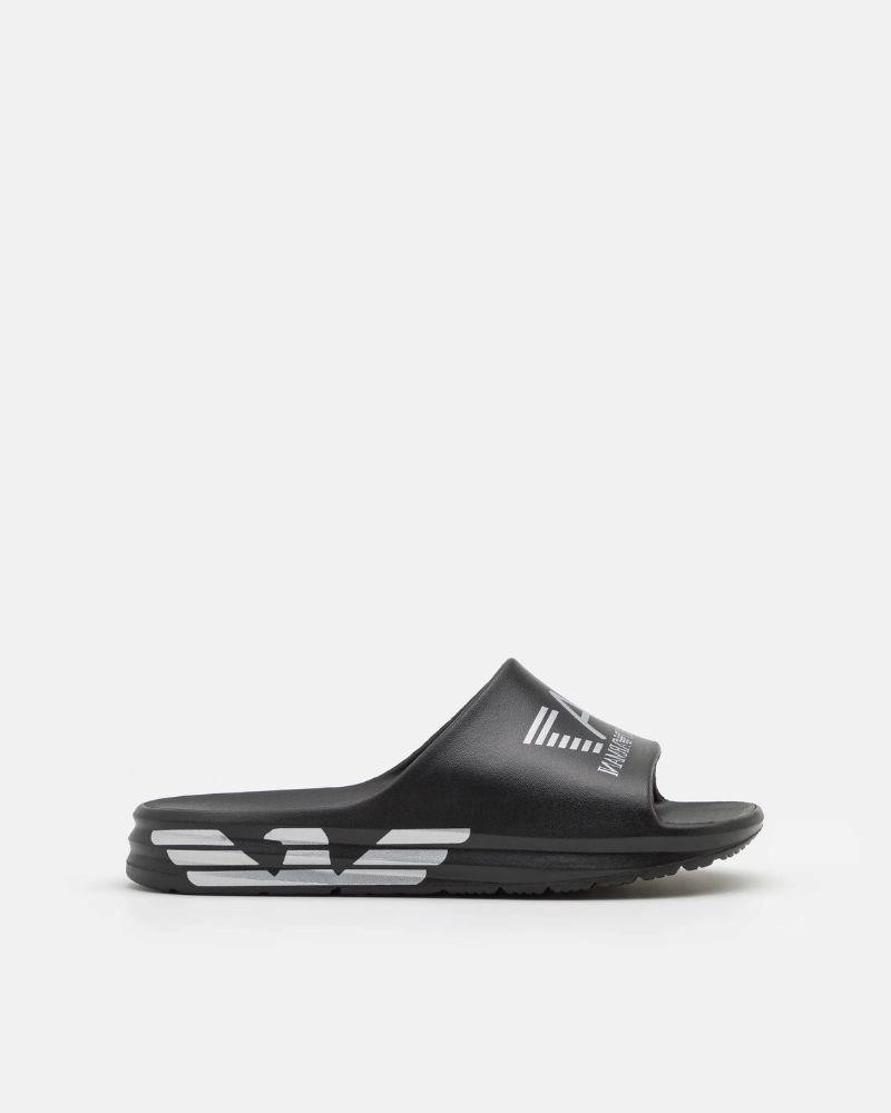  Sandalias Chancletas Hombre EA7 Negro XBP008 XK337
