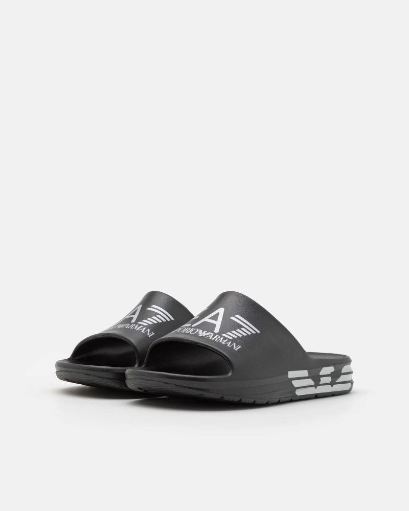  Sandalias Chancletas Hombre EA7 Negro XBP008 XK337