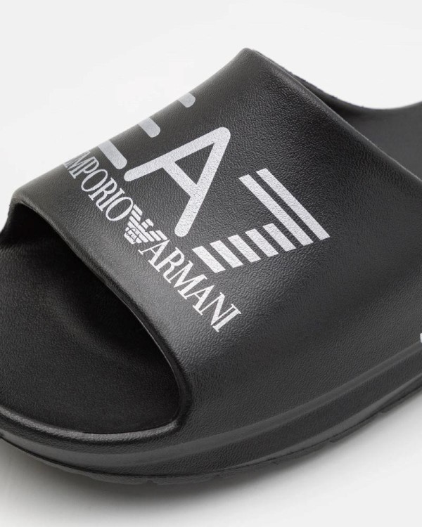  Sandalias Chancletas Hombre EA7 Negro XBP008 XK337