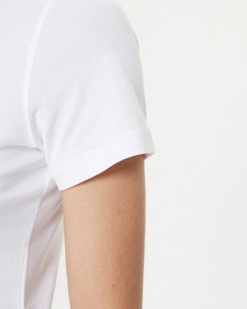 GUESS T-shirts Manga curta Mulher Branco W4GI20 I3Z14
