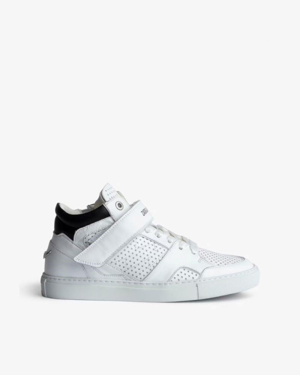 Zadig & Voltaire Ténis Altos Mulher Branco *SWSN00416 MID FLASH
