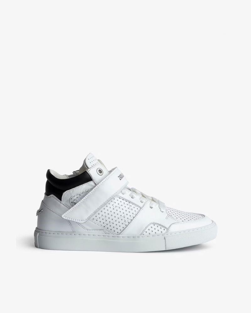 Zadig & Voltaire Ténis Altos Mulher Branco *SWSN00416 MID FLASH