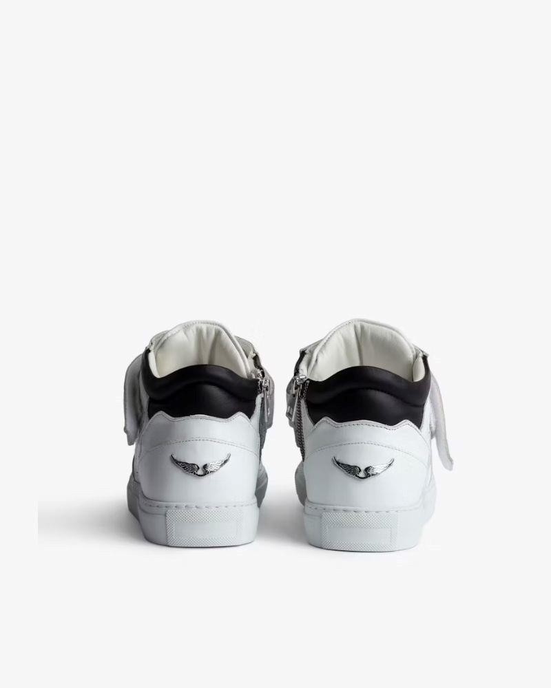 Zadig & Voltaire Zapatillas Altas Mujer Blanco *SWSN00416 MID FLASH