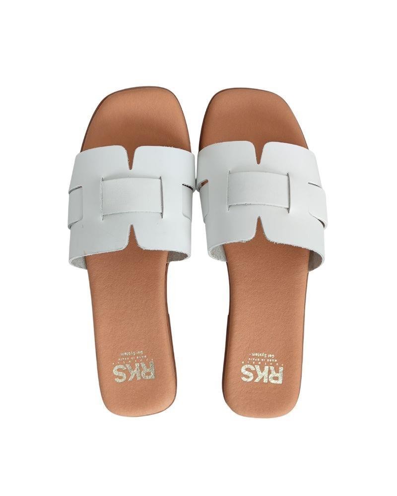  Sandalias Abiertas Mujer RKS Blanco 5150
