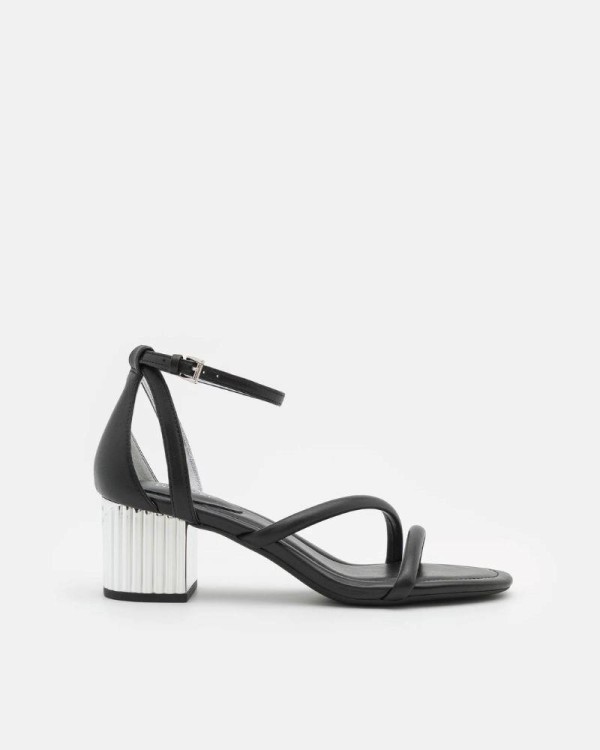 Sandalias Fiesta Mulher MICHAEL KORS Negro 40H3P0MS2L PORTER STRAPPY MID SANDAL