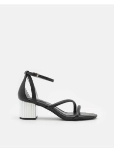 Sandalias Fiesta Mulher MICHAEL KORS Negro 40H3P0MS2L PORTER STRAPPY MID SANDAL