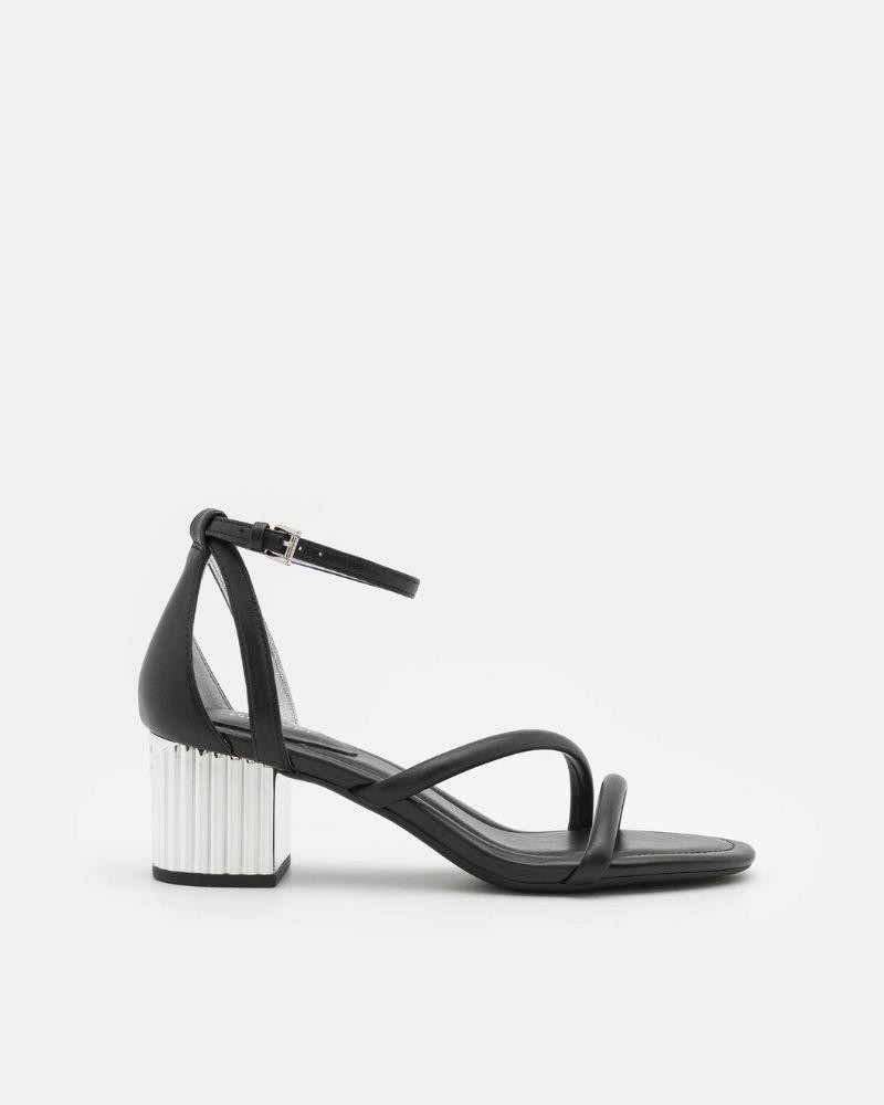 Sandalias Fiesta Mulher MICHAEL KORS Negro 40H3P0MS2L PORTER STRAPPY MID SANDAL