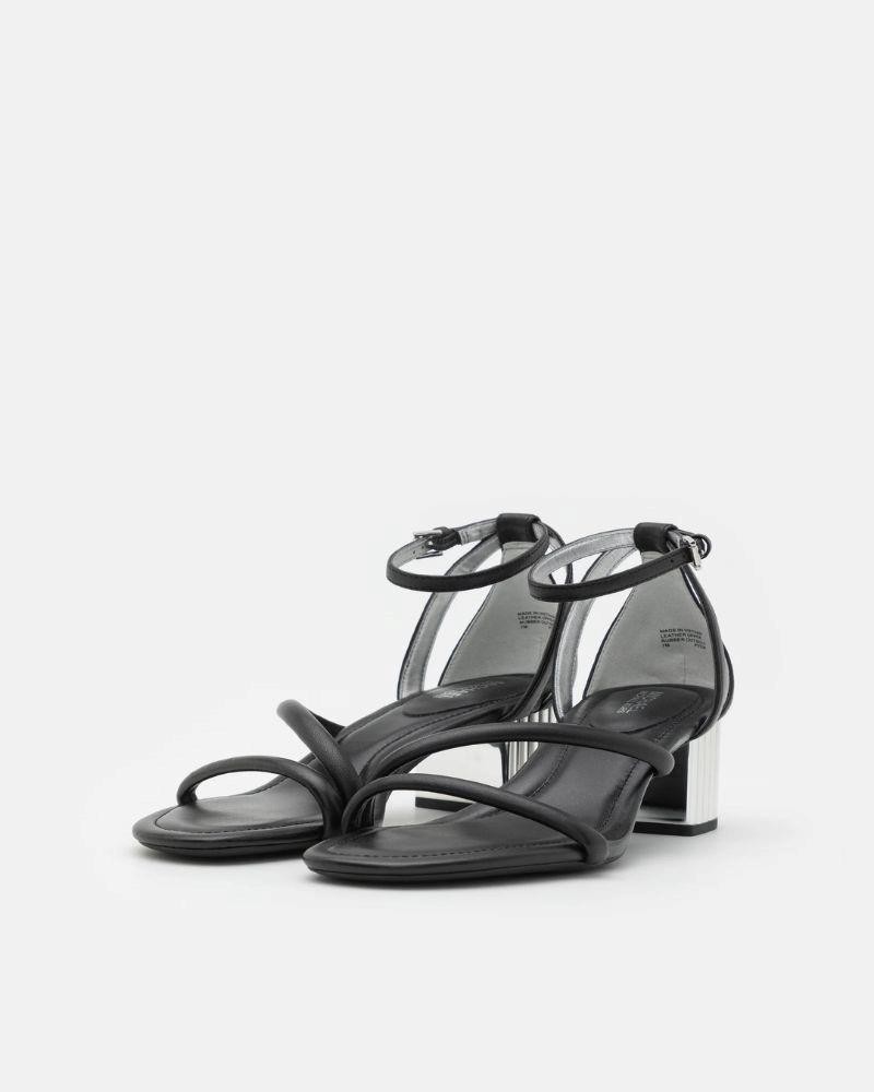 Sandalias Fiesta Mulher MICHAEL KORS Negro 40H3P0MS2L PORTER STRAPPY MID SANDAL