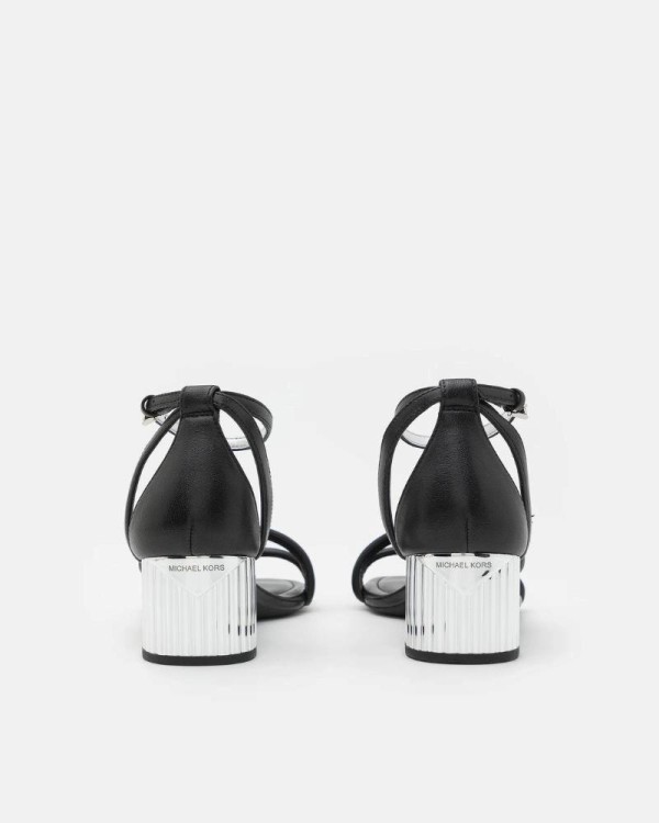 Sandalias Fiesta Mulher MICHAEL KORS Negro 40H3P0MS2L PORTER STRAPPY MID SANDAL