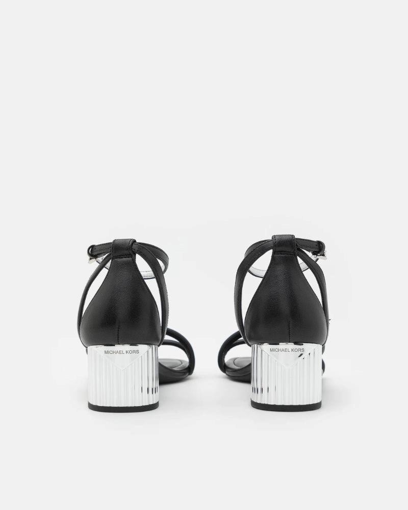 Sandalias Fiesta Mulher MICHAEL KORS Negro 40H3P0MS2L PORTER STRAPPY MID SANDAL