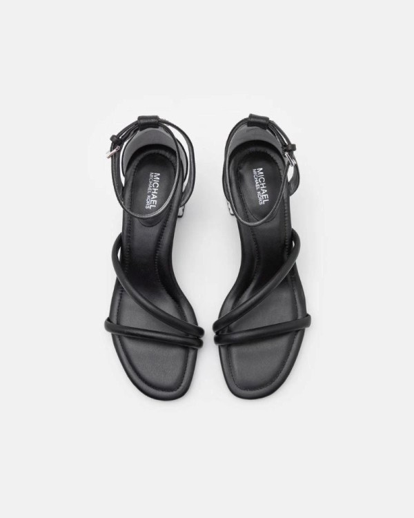 Sandalias Fiesta Mulher MICHAEL KORS Negro 40H3P0MS2L PORTER STRAPPY MID SANDAL