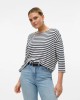 T-shirts Manga comprida Mulher VERO MODA Bege 10304433 HOLLY